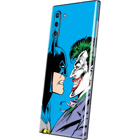 DC Comics The Joker vs Batman Vintage art Galaxy Note 10 Skin